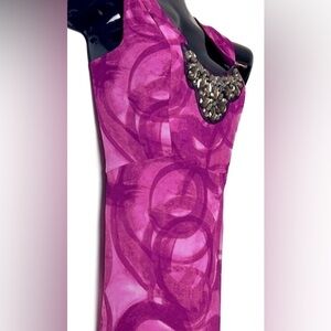 Simply Vera Vera Wang Pink and Purple Dress
